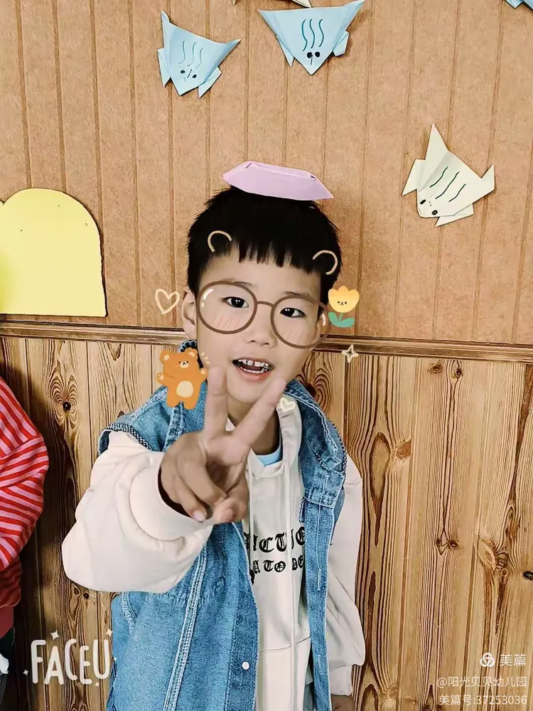 林宇宸小朋友2022年在阳光贝贝幼儿园成长的精彩瞬间